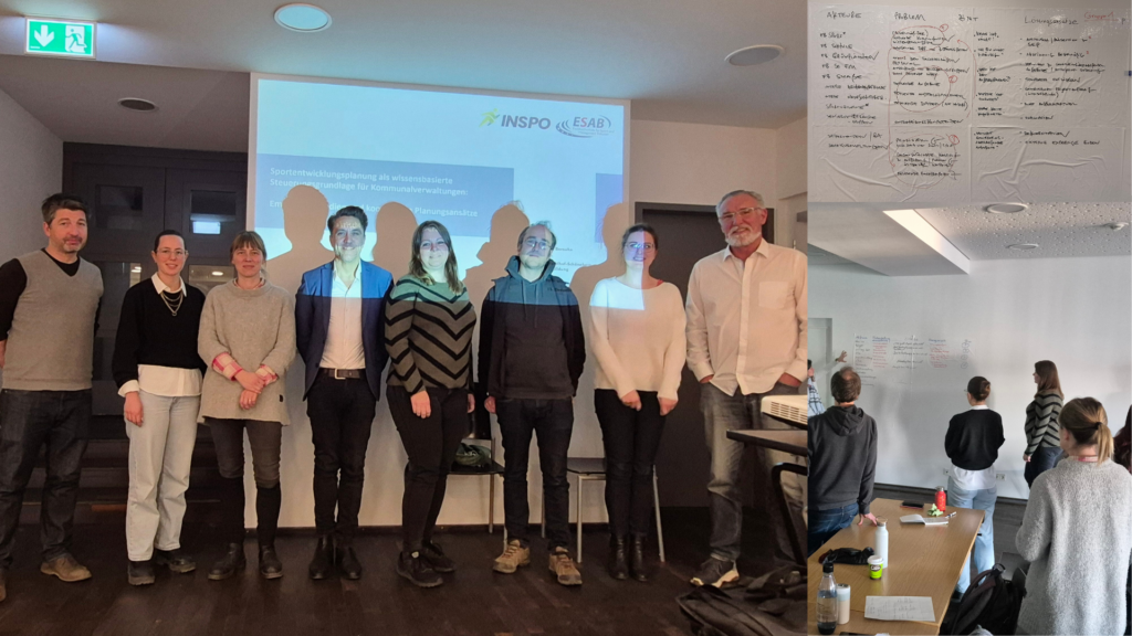 Bildercollage mit Impressionen von der Fortbildung