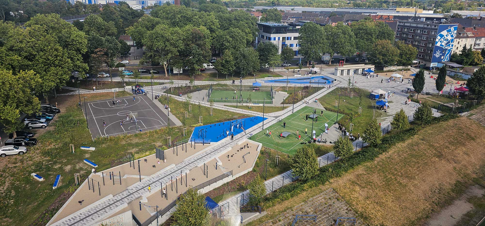 Sportgarten an der Glückauf-Kampfbahn, Gelsenkirchen