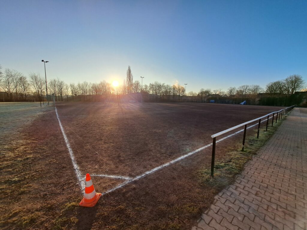Sportplatzbegehung in Bochum in vollem Gange