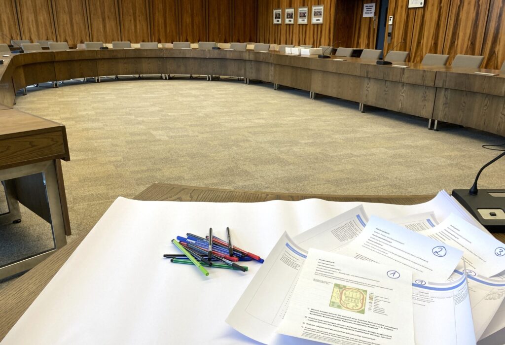 Workshopphase in Uetersen