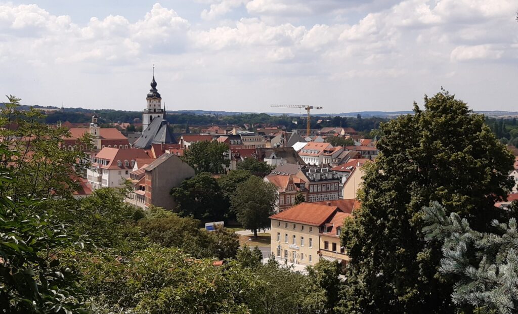 Stadtblick Weissenfels