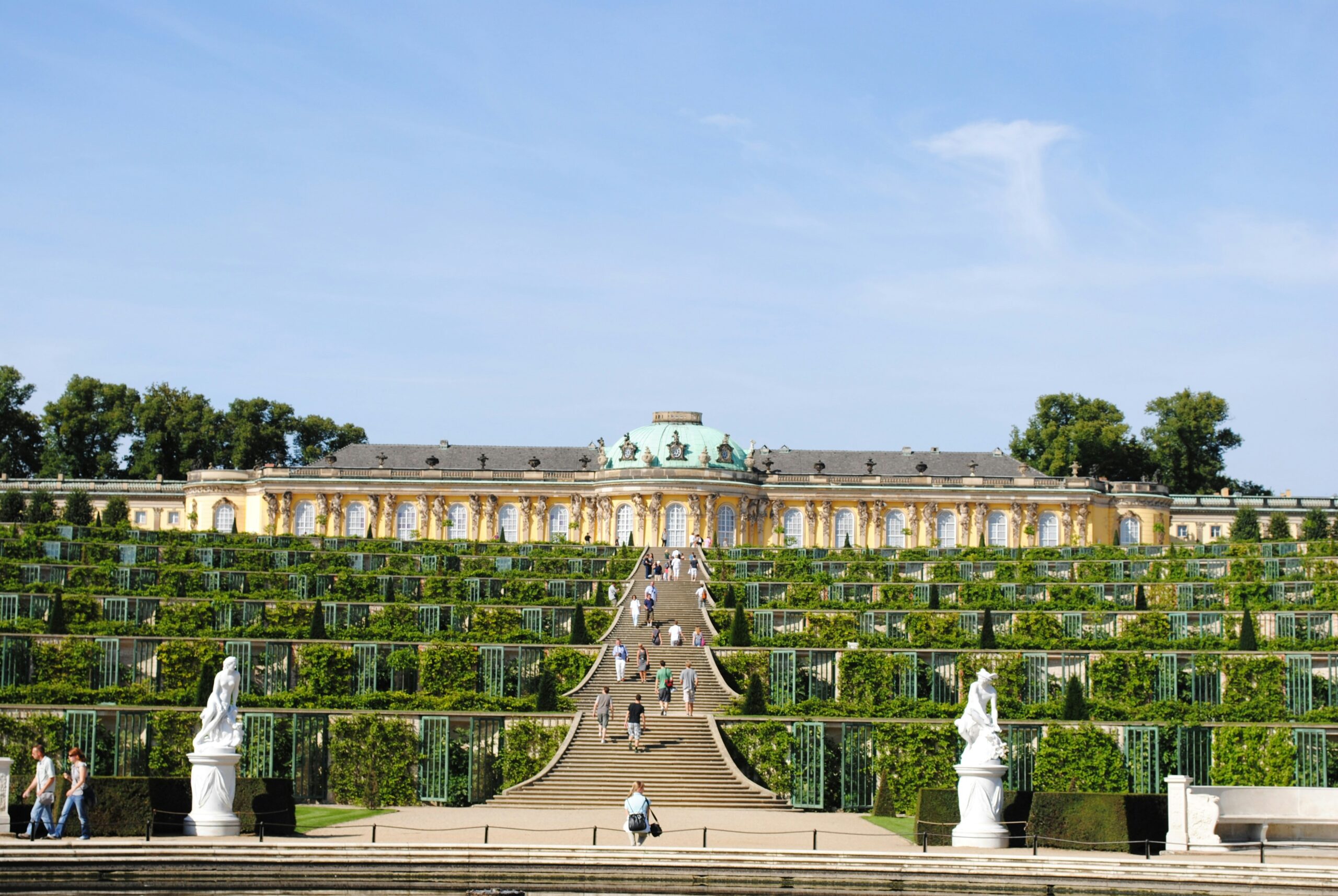 Palais de Sanssouci, Maulbeerallee, Potsdam, Germany